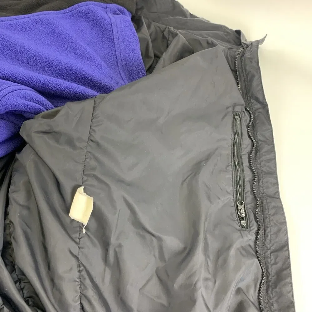 BOGO Columbia Bugaboo Jacket Vintage Interchange Black Purple 3 - 1 Womens Large